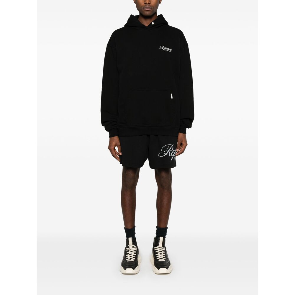 Represent Men's Owners Club Zip Hoodie In Black