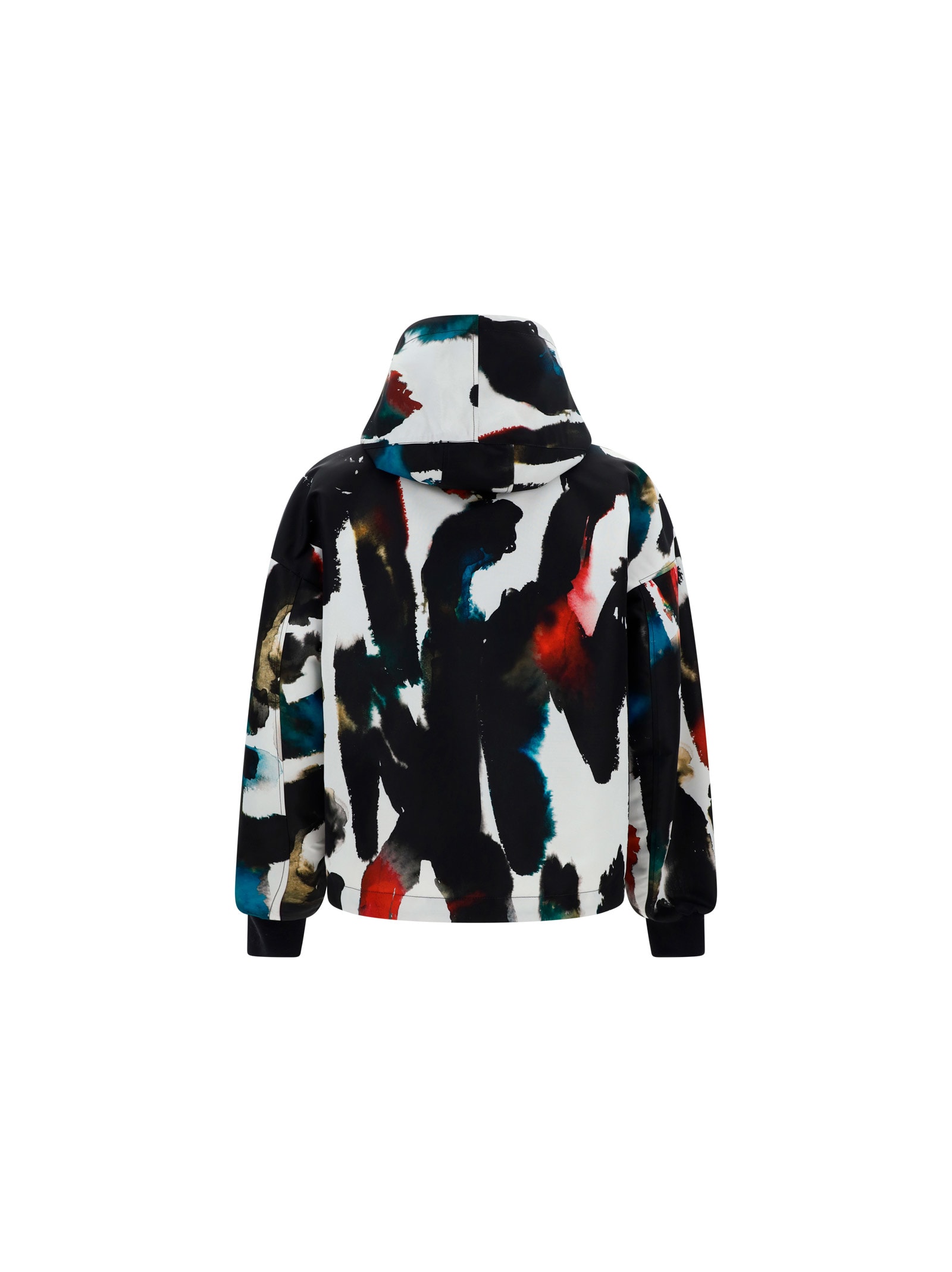 Shop Alexander Mcqueen Down Jacket In Multicolour