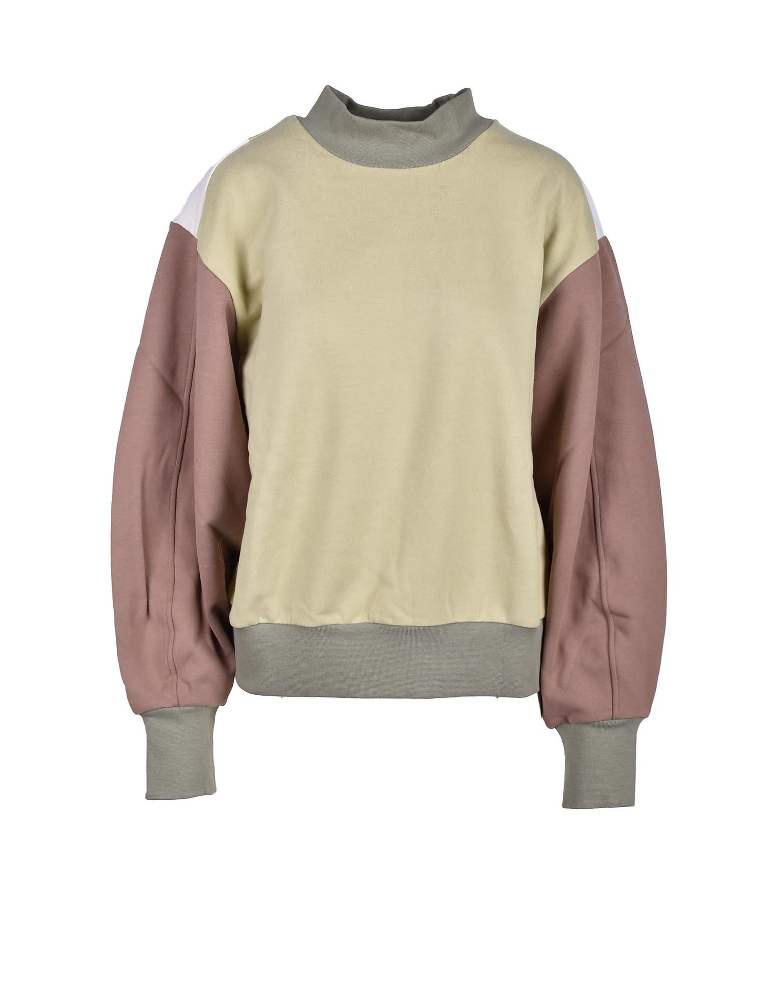 Womens Green / Brown Sweatshirt