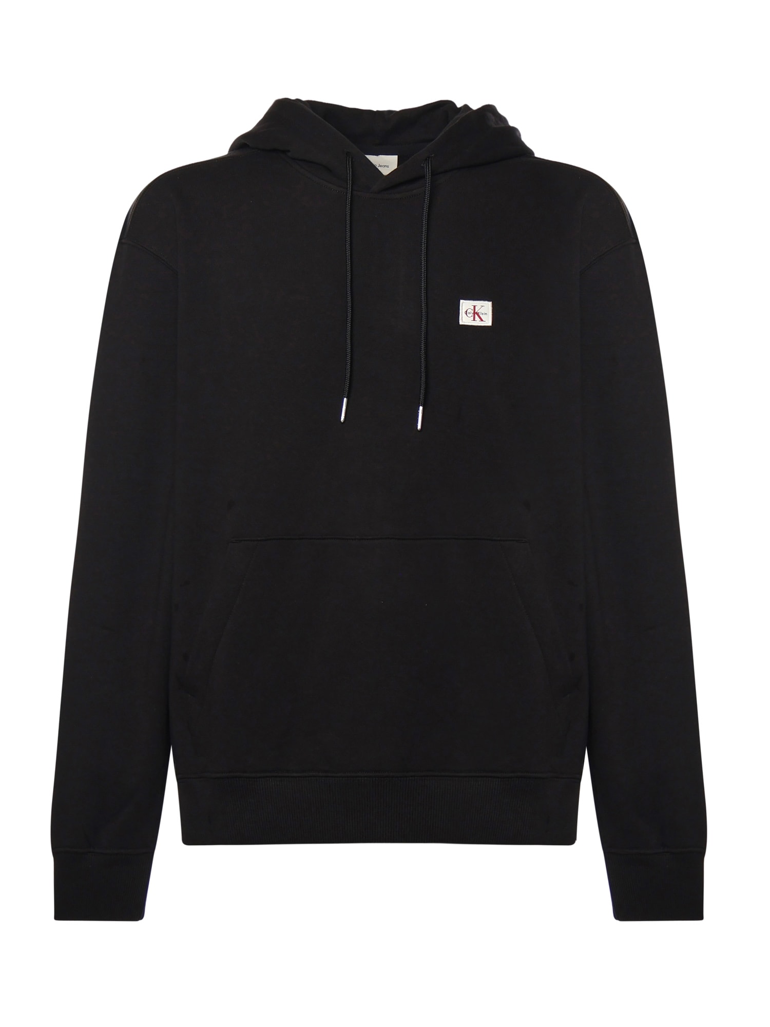 Calvin Klein Cotton Sweatshirt With Logo In Black