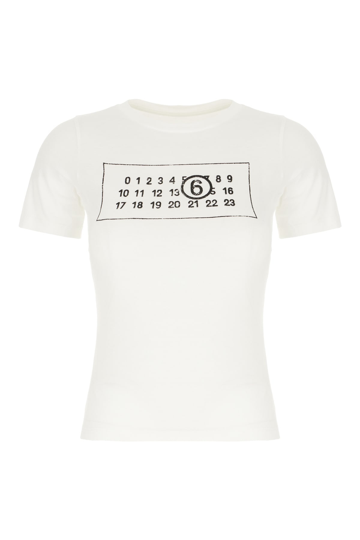 Mm6 Maison Margiela White Cotton T-shirt