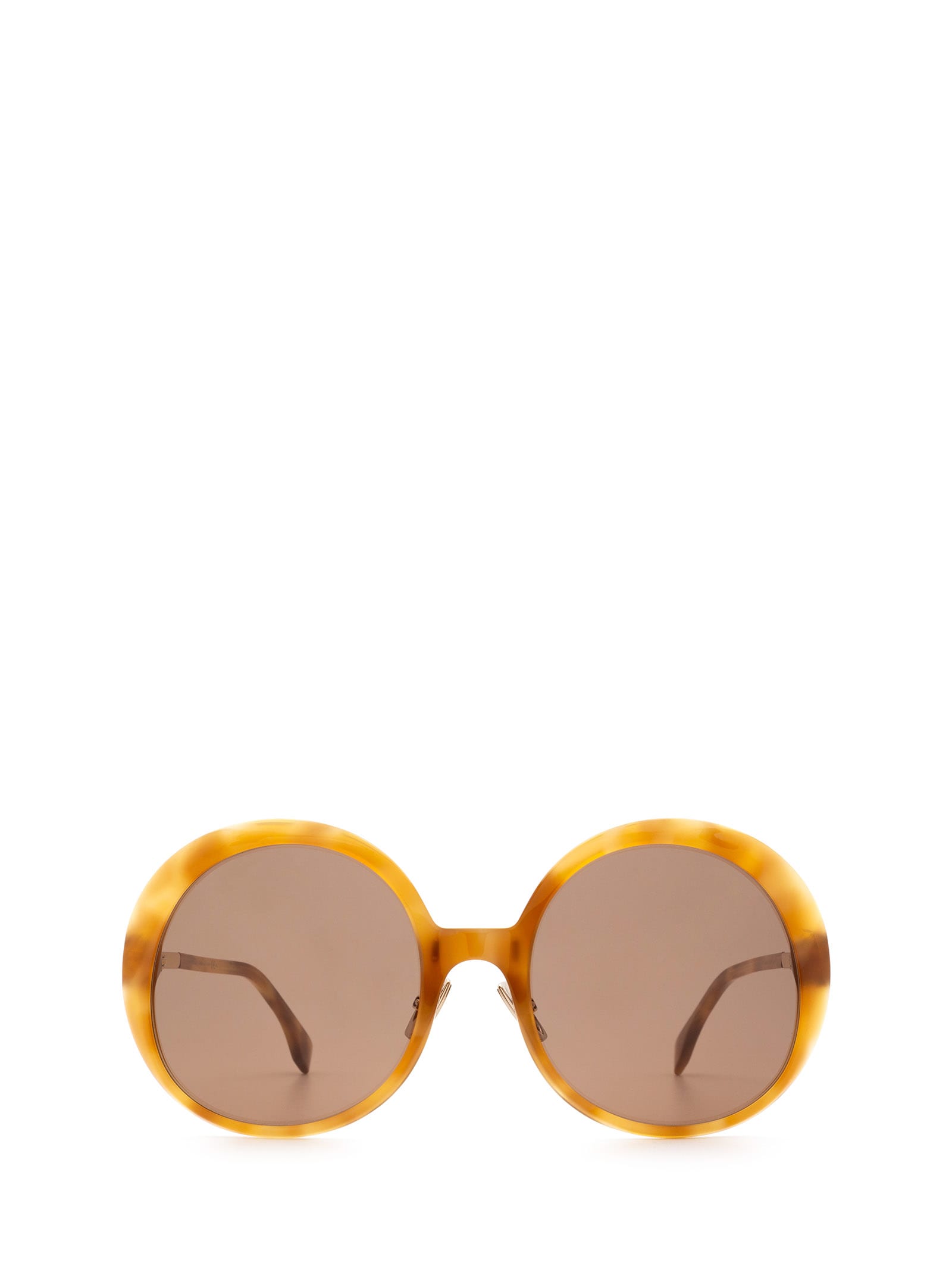 Fendi Eyewear Ff 0430/s Havana Honey Sunglasses