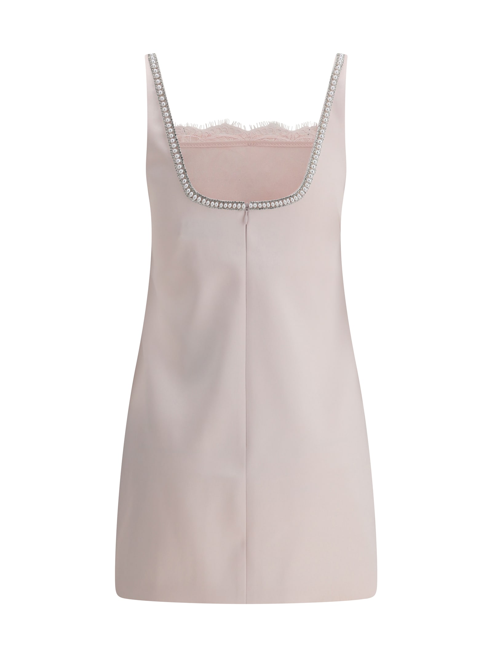 Self-portrait Self Portrait Pink Satin Bow Mini Dress