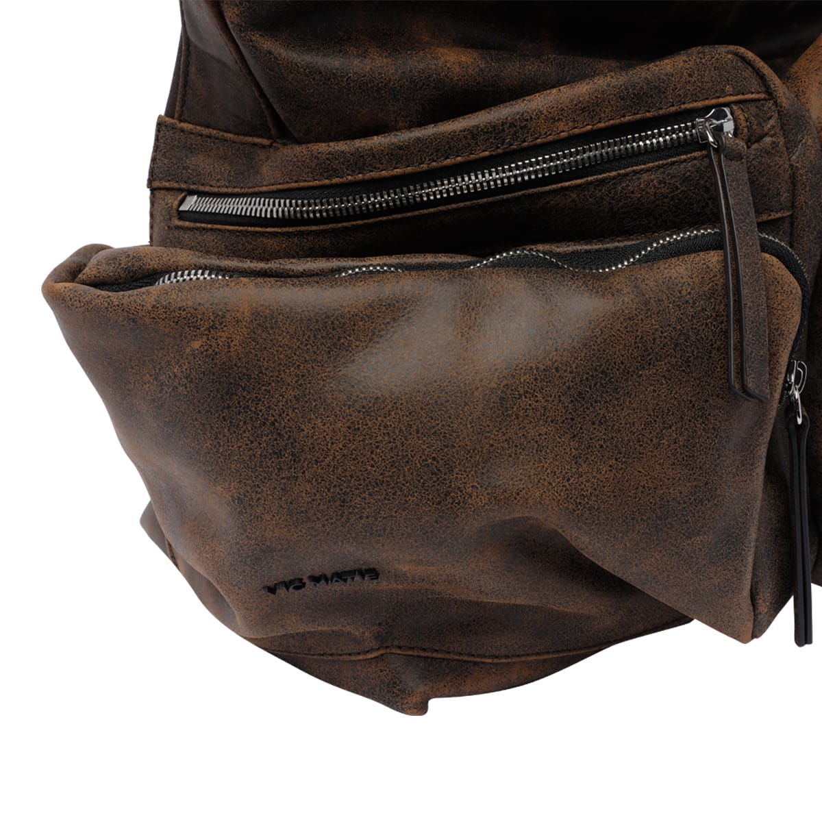 Shop Vic Matie Shoulder Bag In Brown