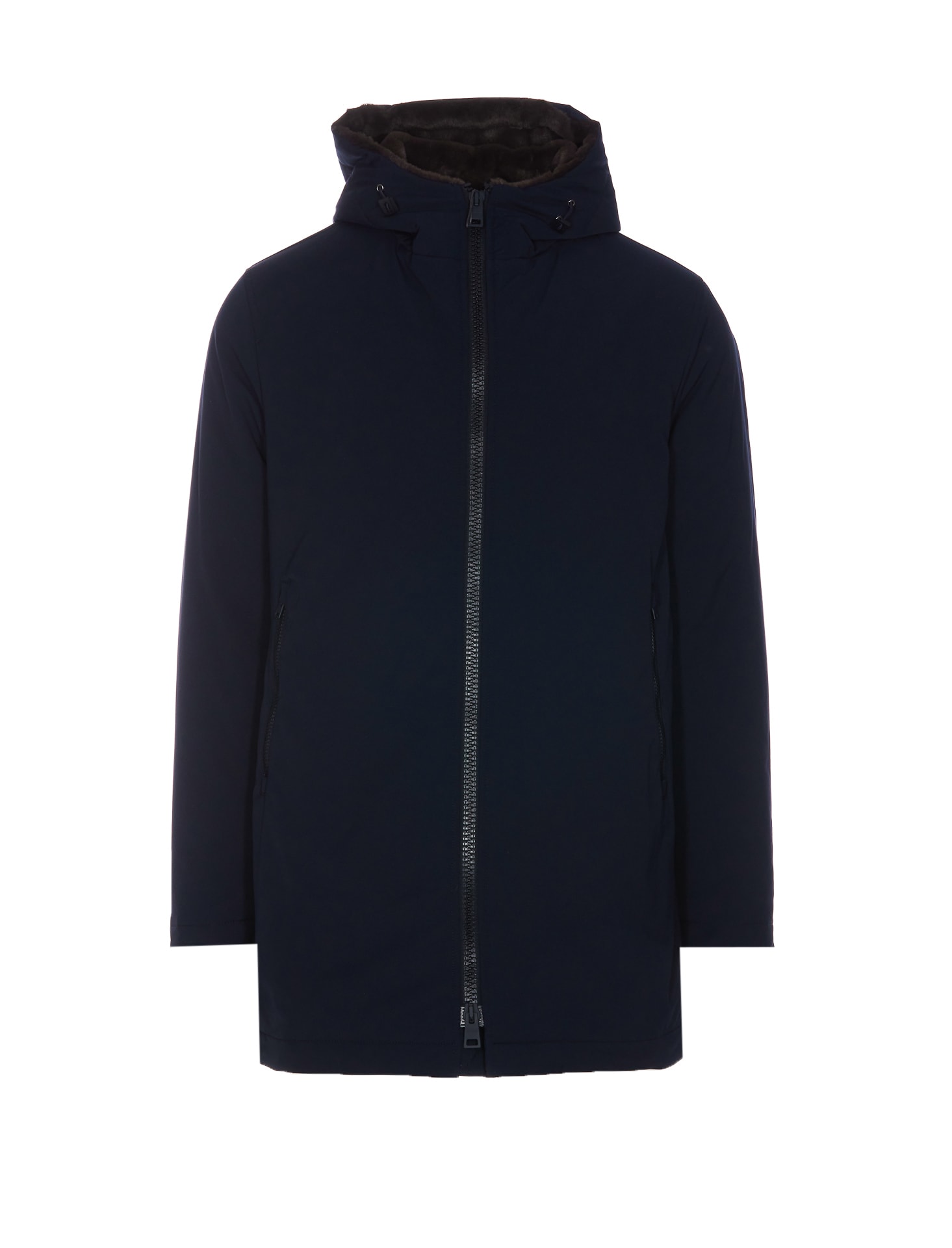 Shop Herno Keystone Parka In Blue