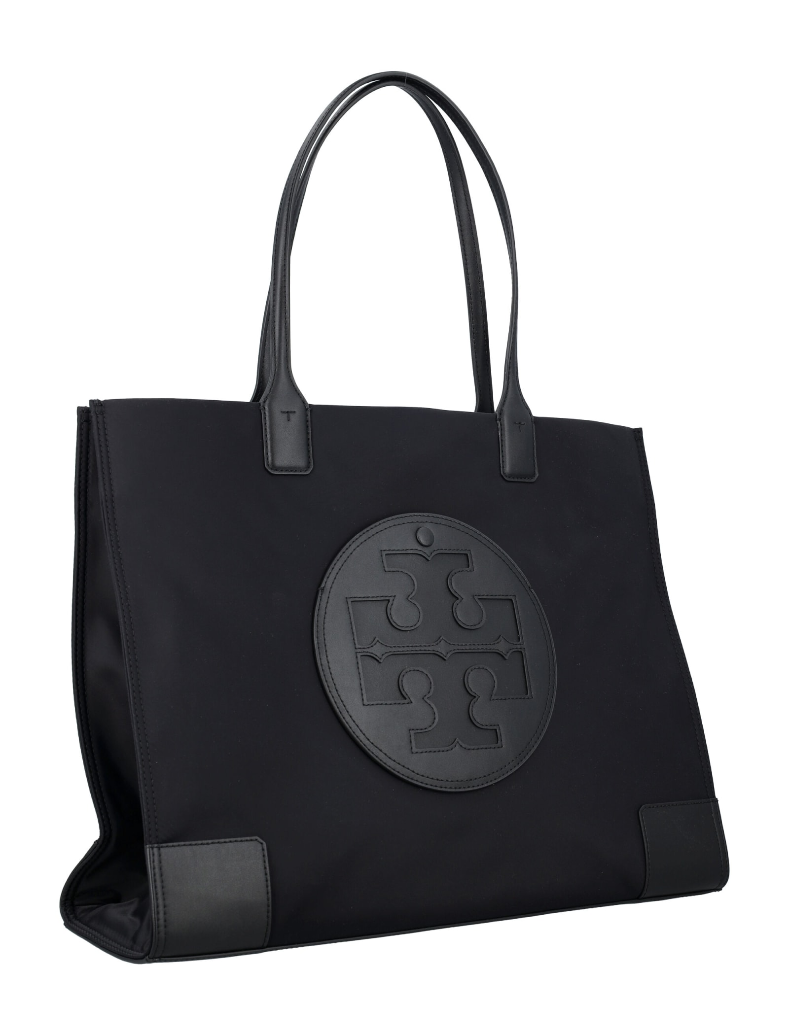 Shop Tory Burch Ella Tote Bag In Black