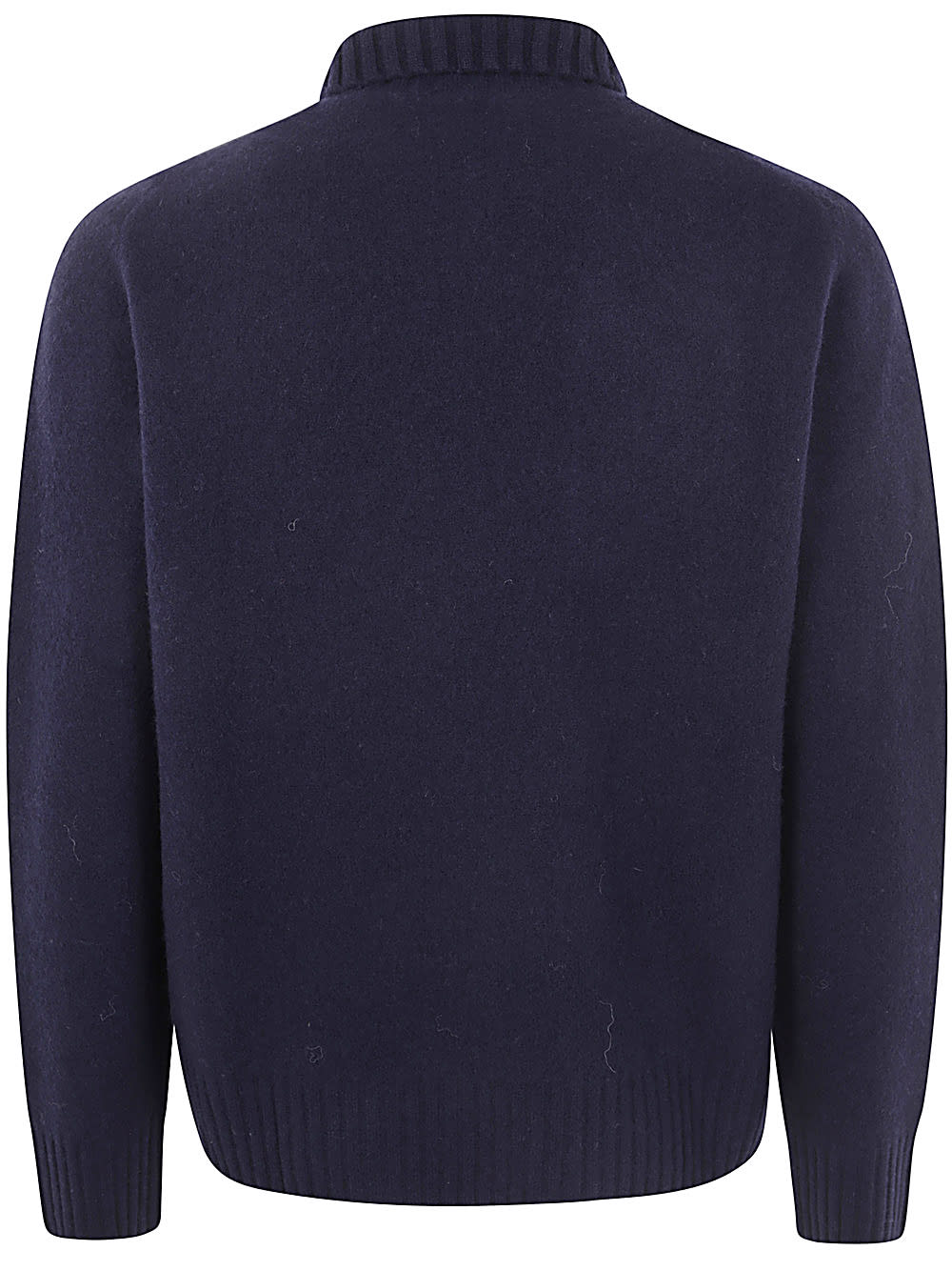 Shop Ballantyne Sailor Neck Pullover In Navy