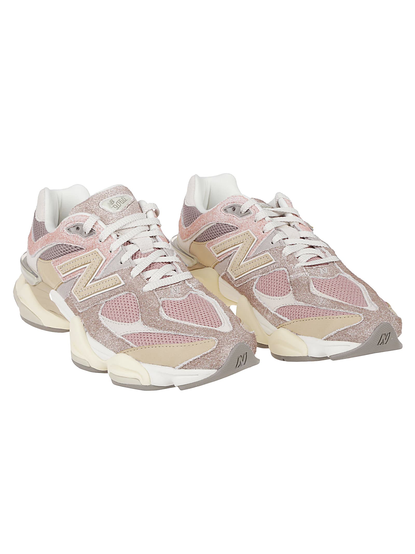 New Balance 9060 Leather And Mesh Low-top Sneakers