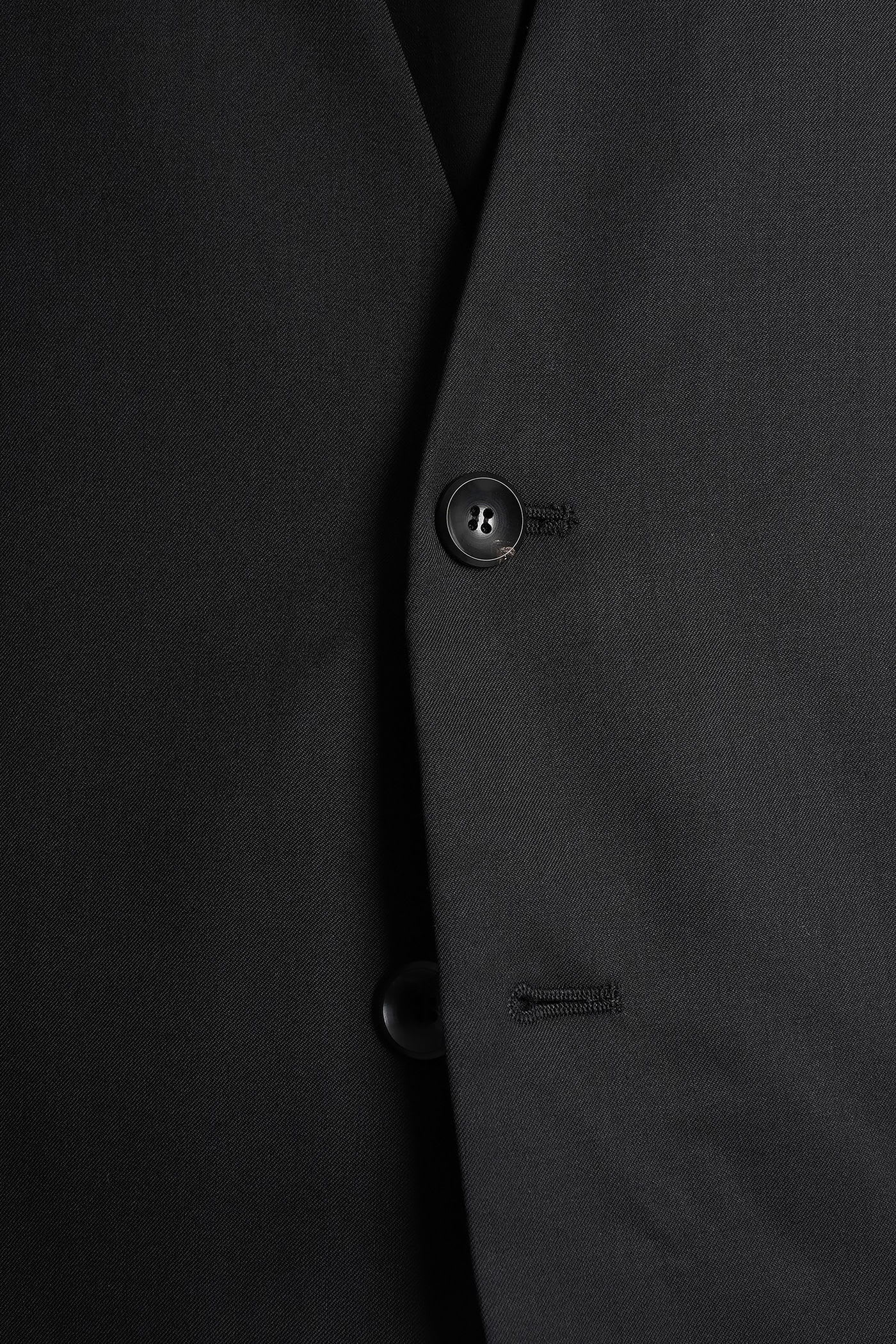 Attachment Blazer In Black Polyester In Black