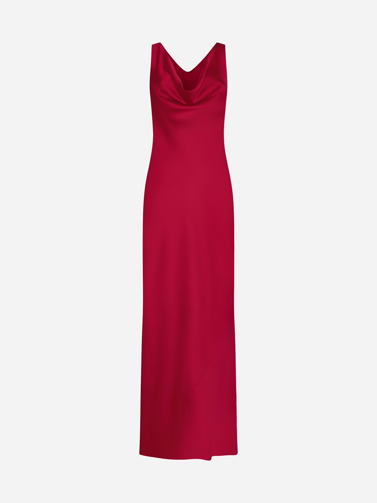 Norma Kamali Satin Gown