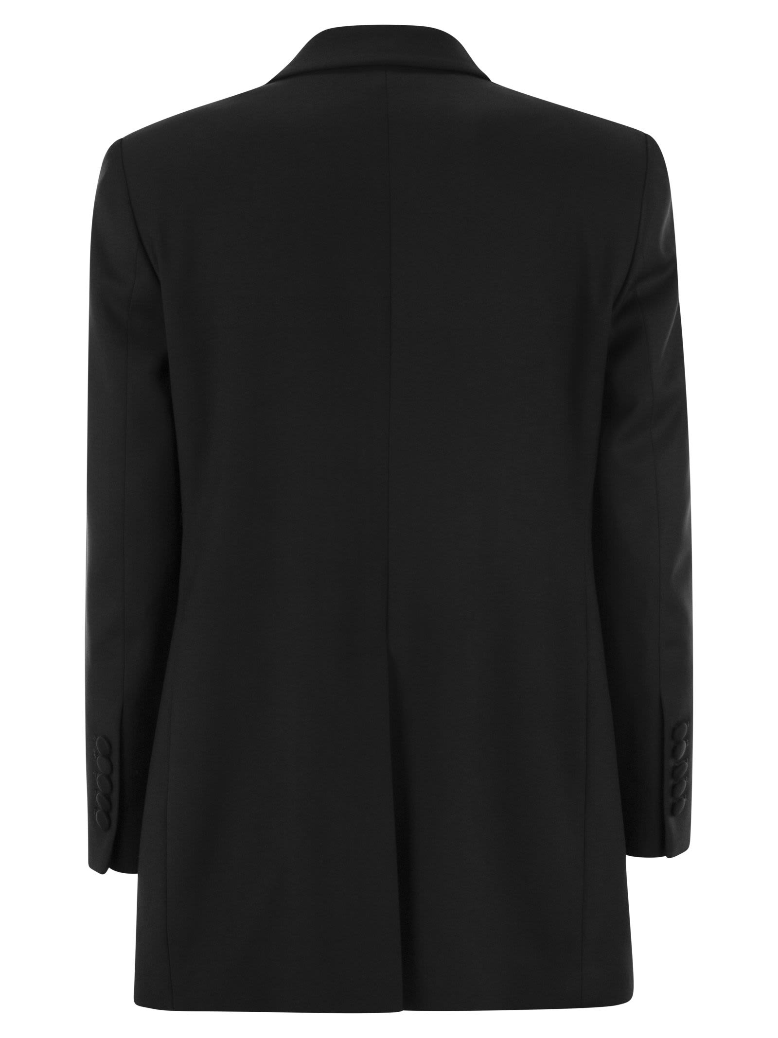 Shop Saulina Milano Antonia - Single-breasted Jacket In Black