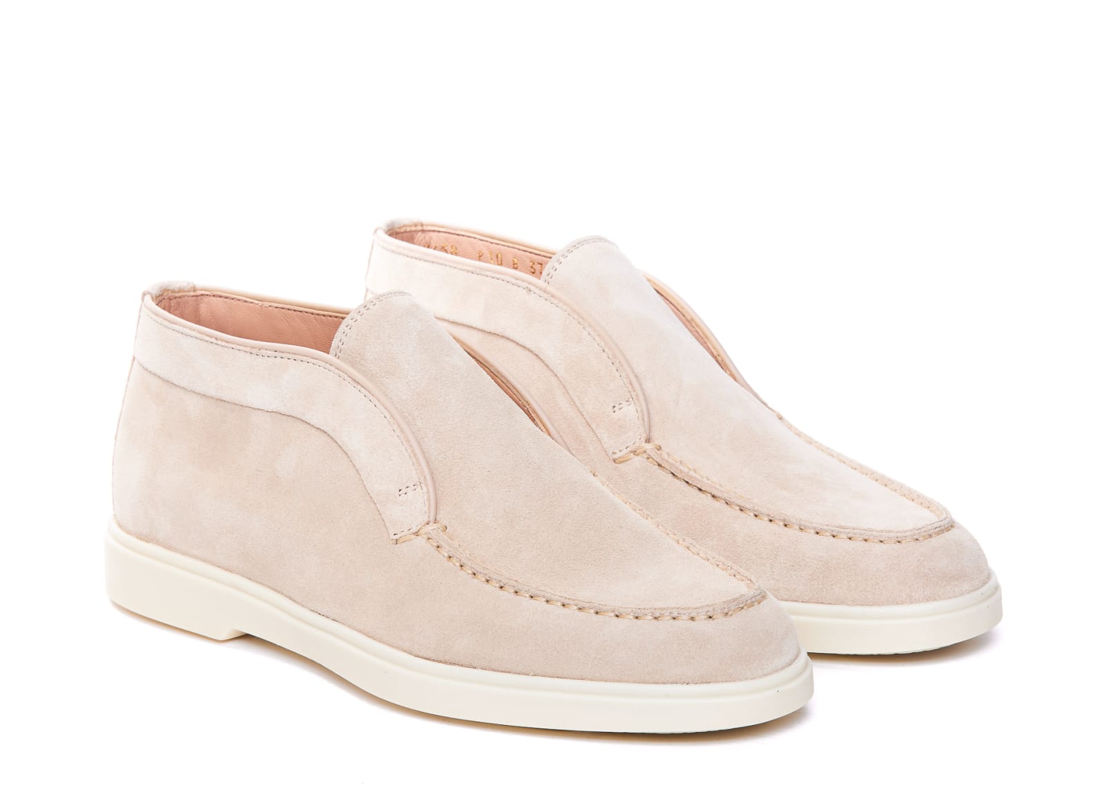 Shop Santoni Desert Ankle Boots In Pink