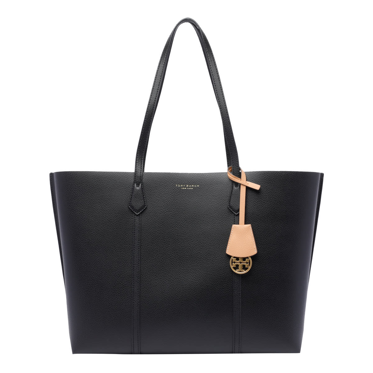 Shop Tory Burch Perry Tote Bag In Black