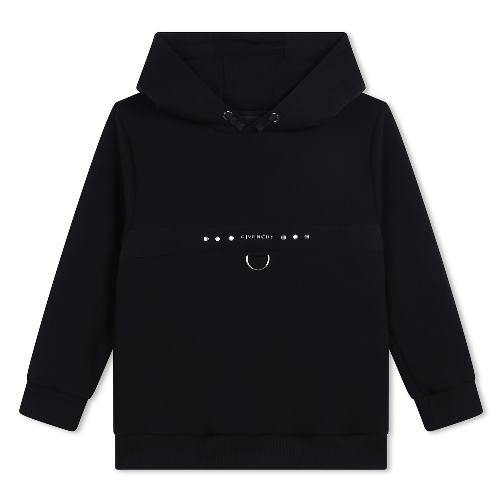 Givenchy Felpa Con Cappuccio In Nero