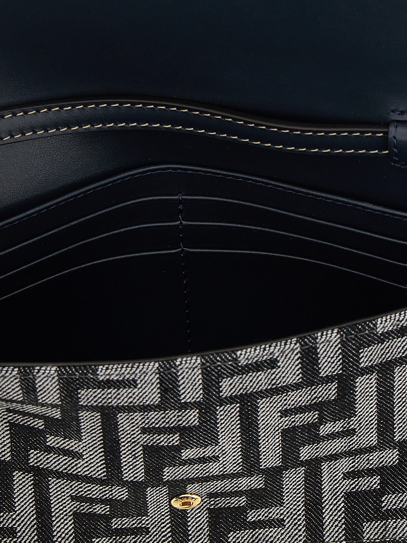 Fendi Women Wallet On Chain Tessuto Ff