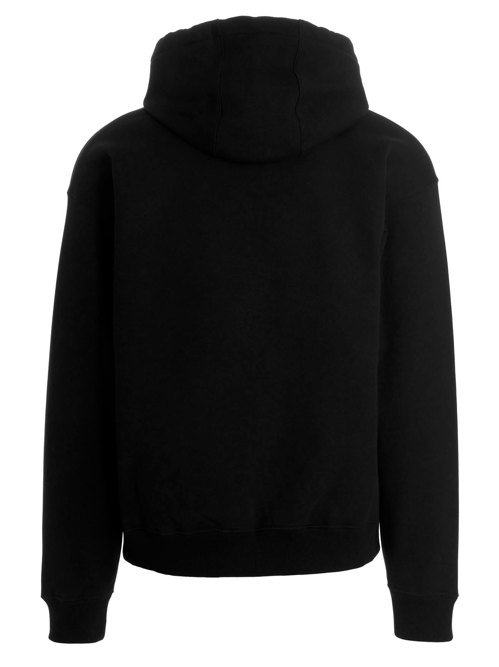 Shop Versace Medusa Hoodie In Black