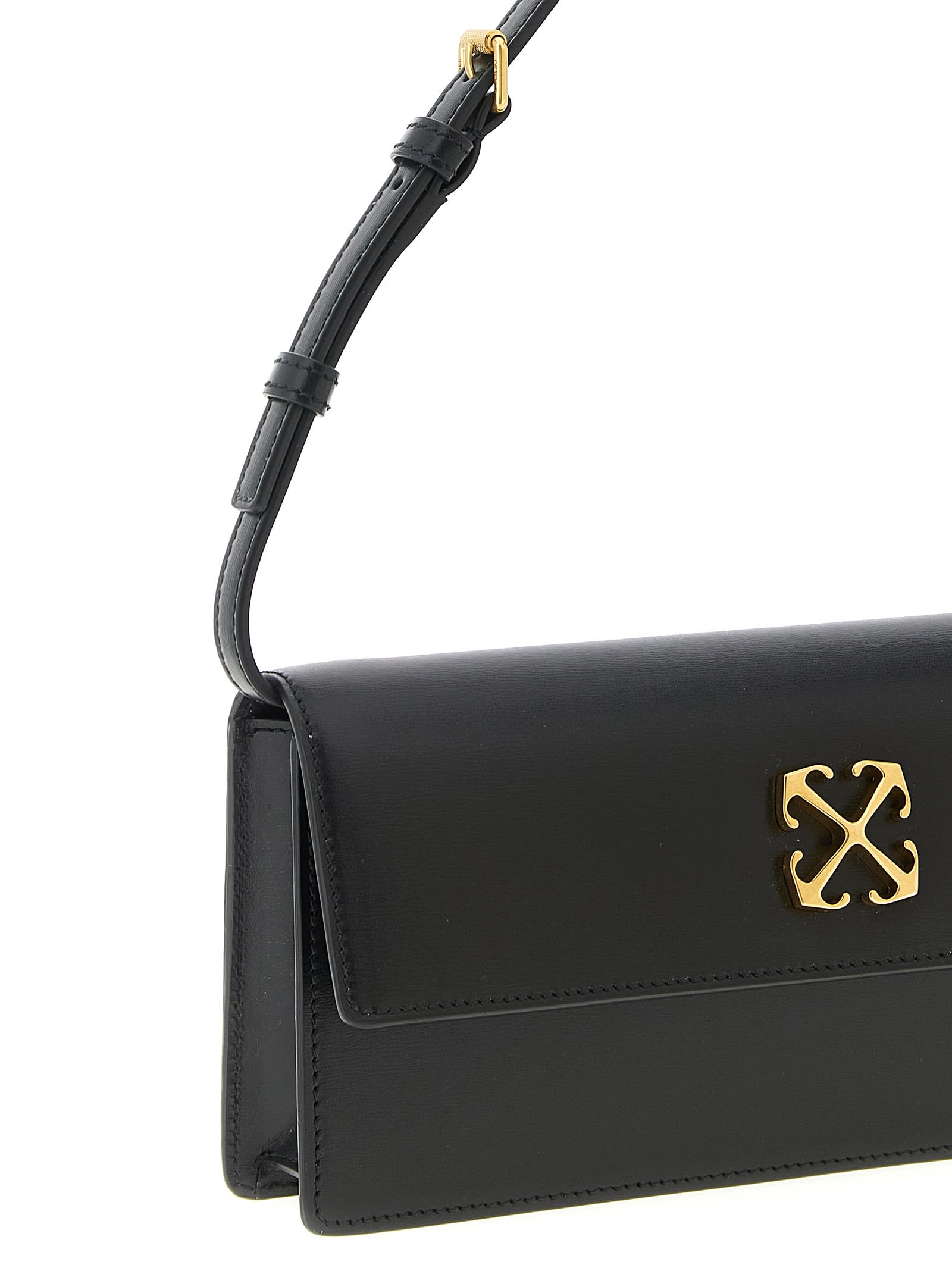 Off-white Jitney 1.0 Shoulder Bag In Black