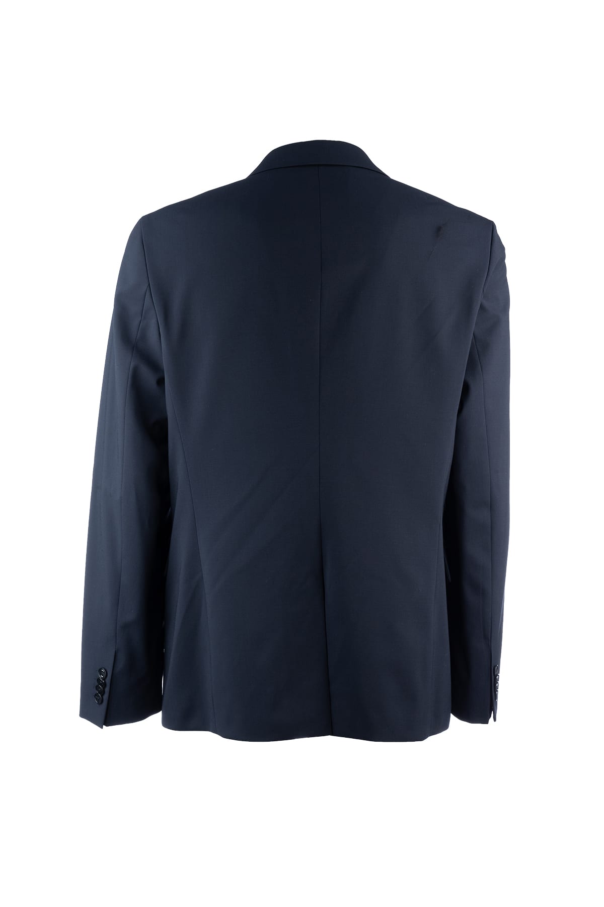 Shop Hugo Boss Giacche & Gilet In Dark Blue