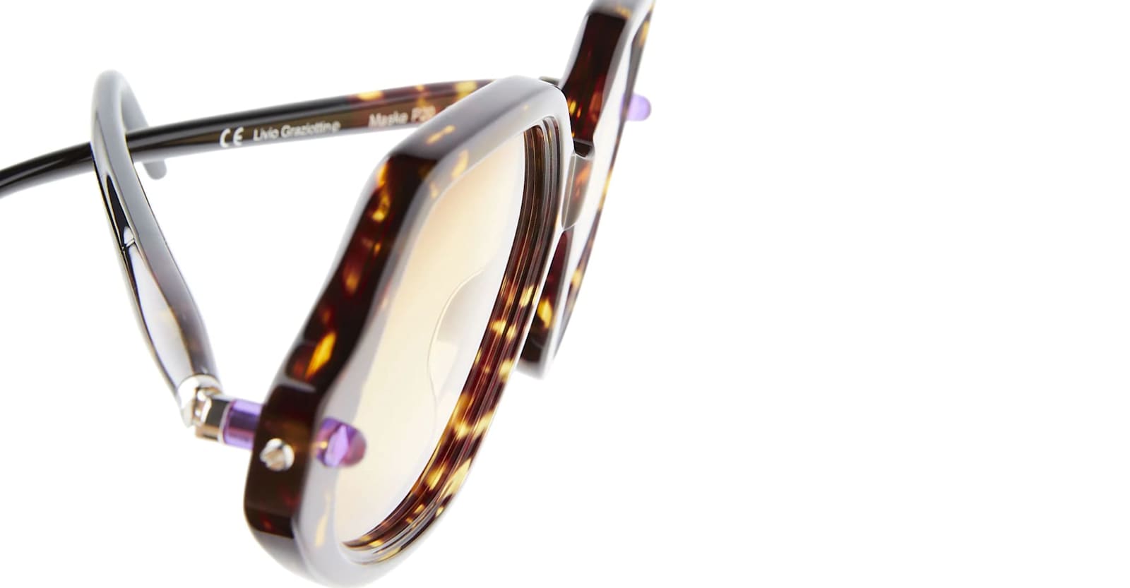 Kuboraum Mask P20 To - Tortoise Sunglasses In Brown