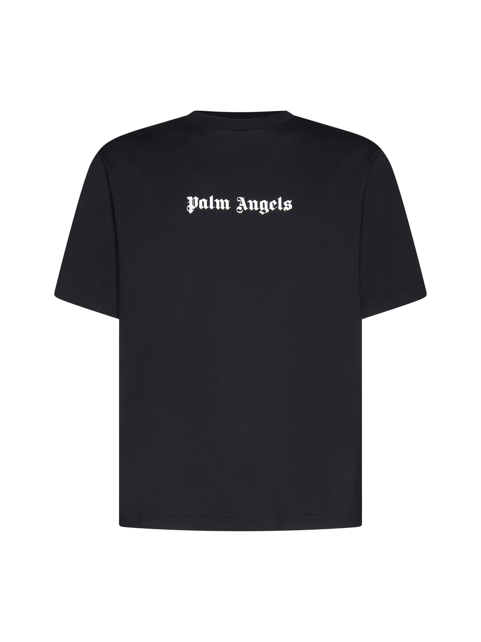 Shop Palm Angels T-shirt In Black White