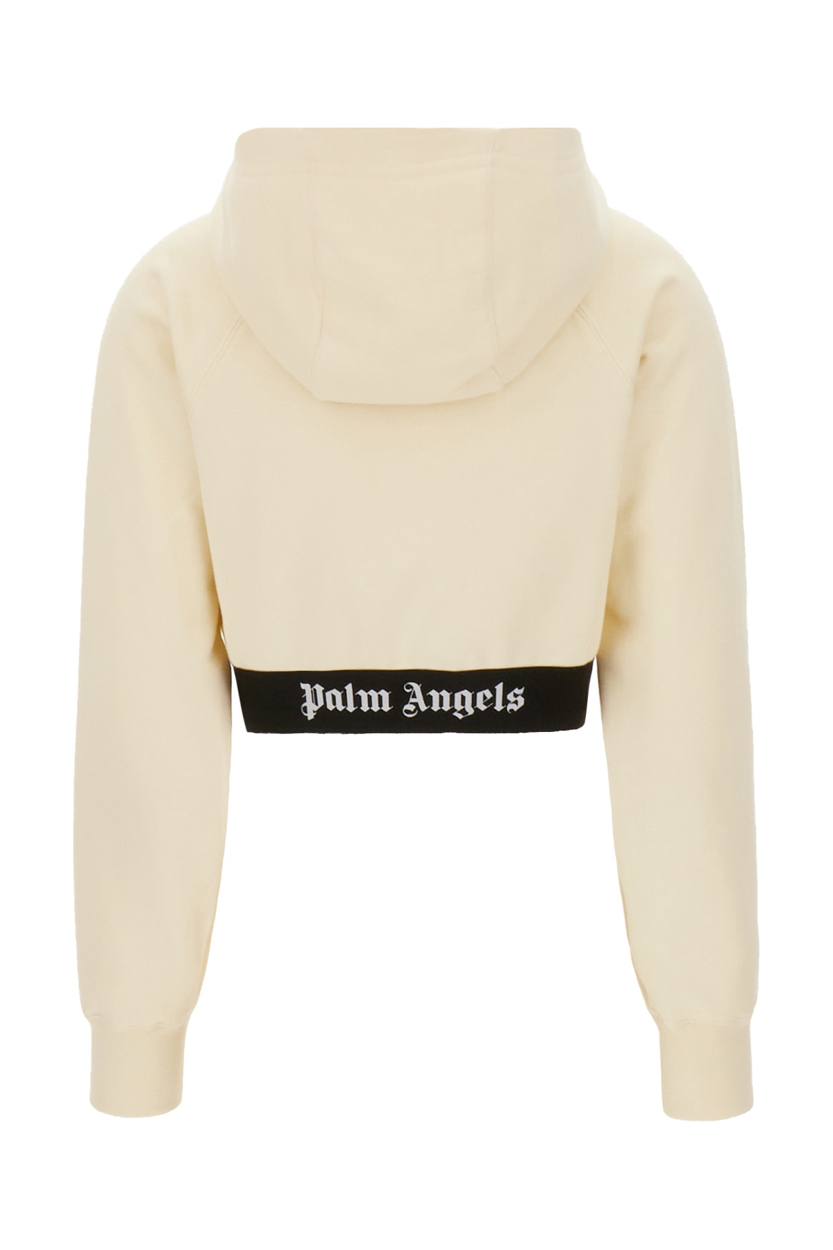 Shop Palm Angels Sand Cotton Sweatshirt In 0310