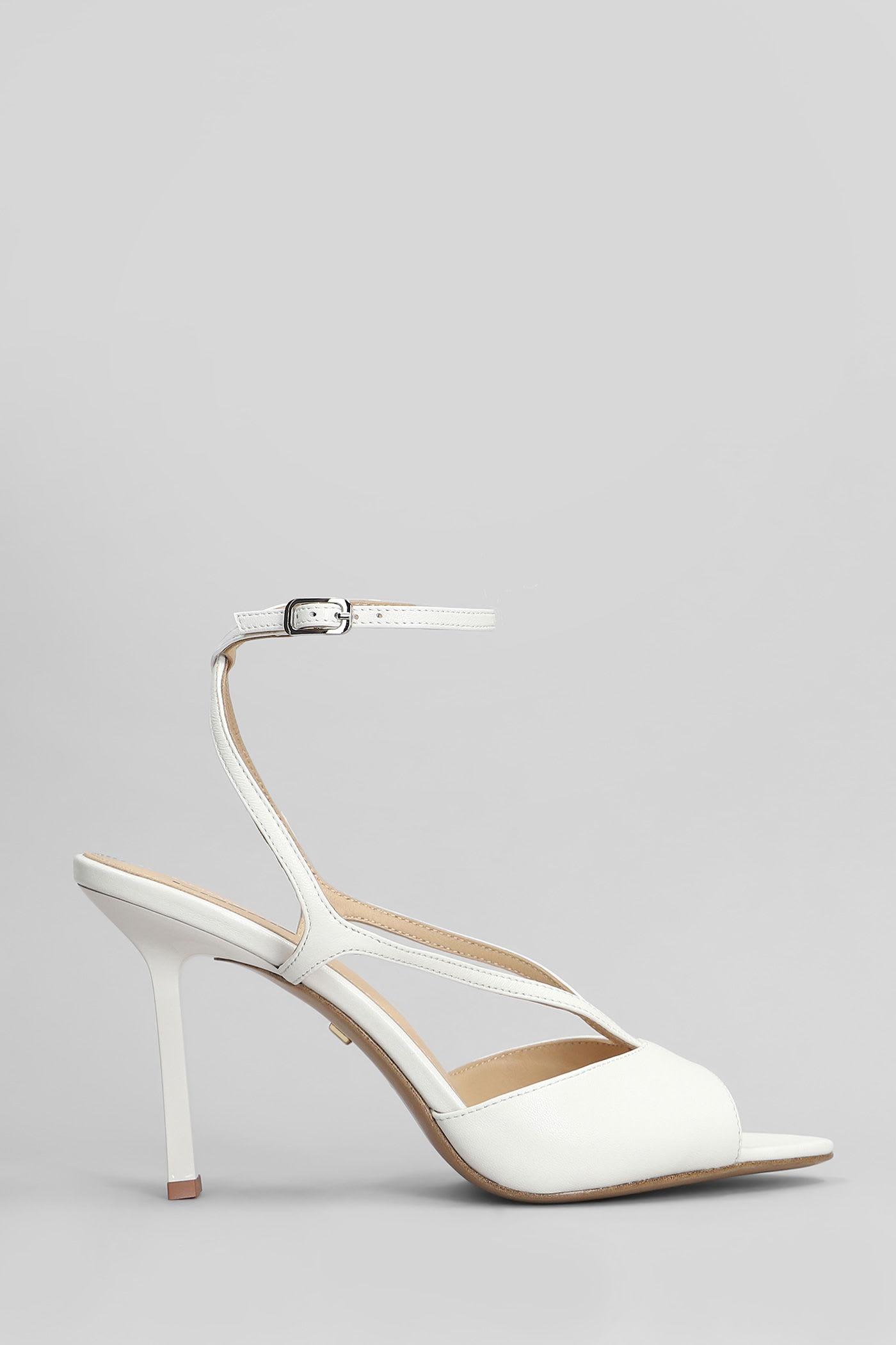 Streep 95 Sandals In White Leather