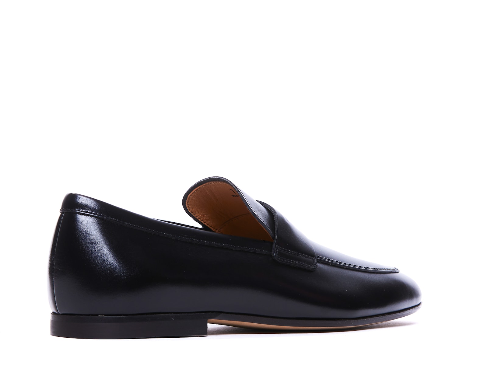 Tod's T Timeless Leather Loafers In Black