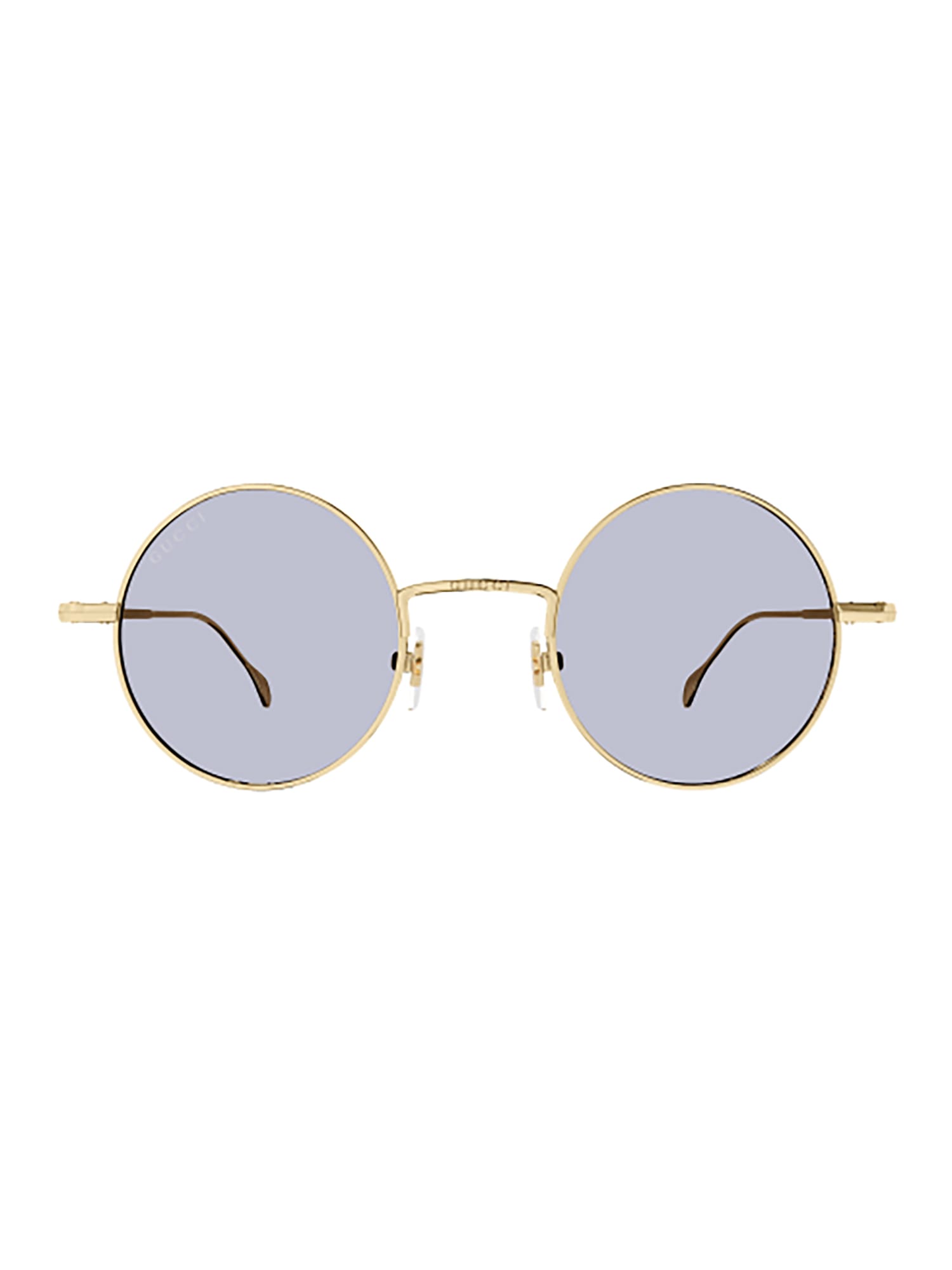 Shop Gucci Gg1649s Sunglasses In Gold Gold Violet