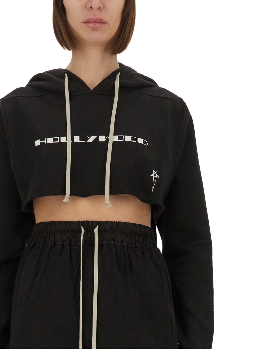 DRKSHDW CROPPED SWEATSHIRT