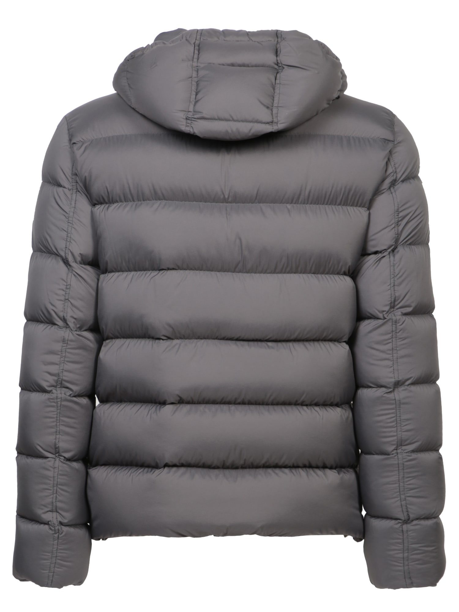 Herno Cashmere Bomber Jacket In Grey