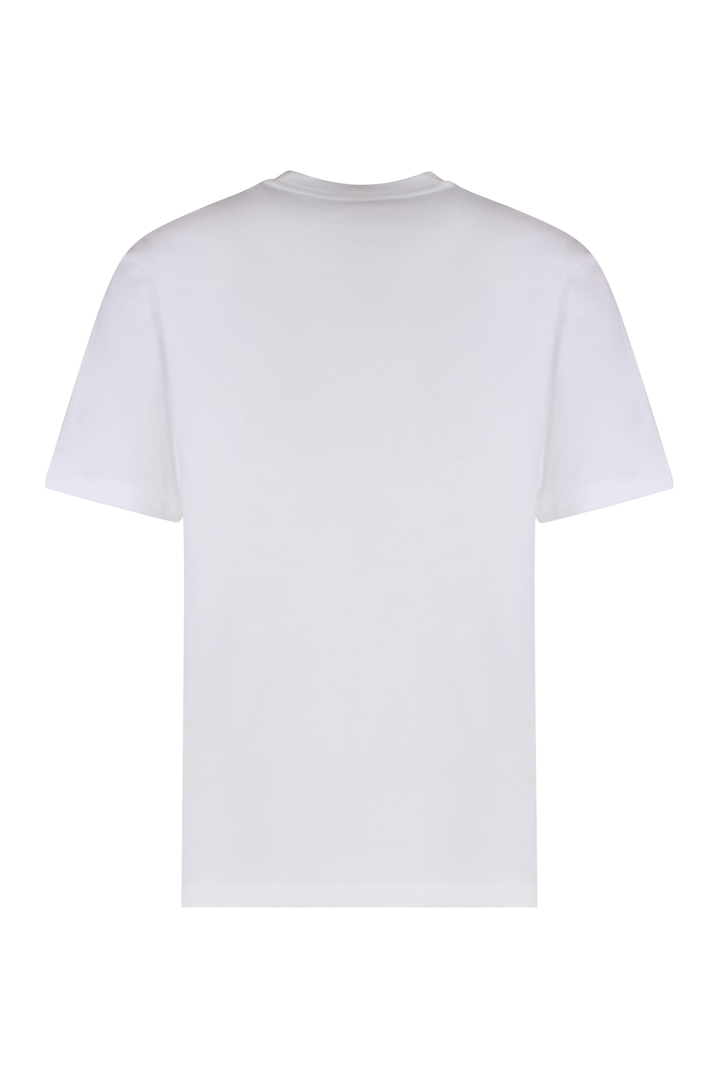 Y-3 Crewneck Graphic Print Oversize Short Sleeve T-shirt In White