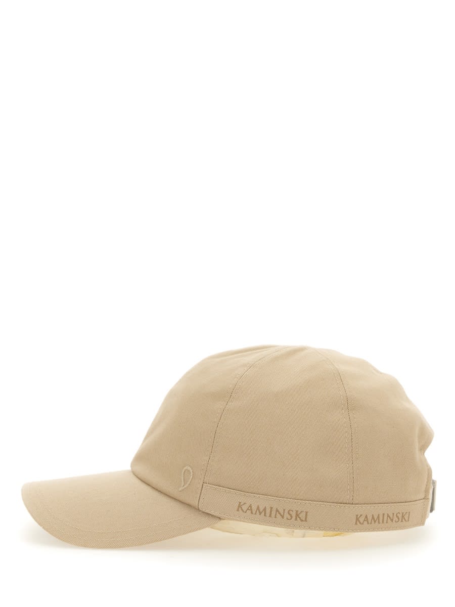 Helen Kaminski Apollo Baseball Hat In Beige