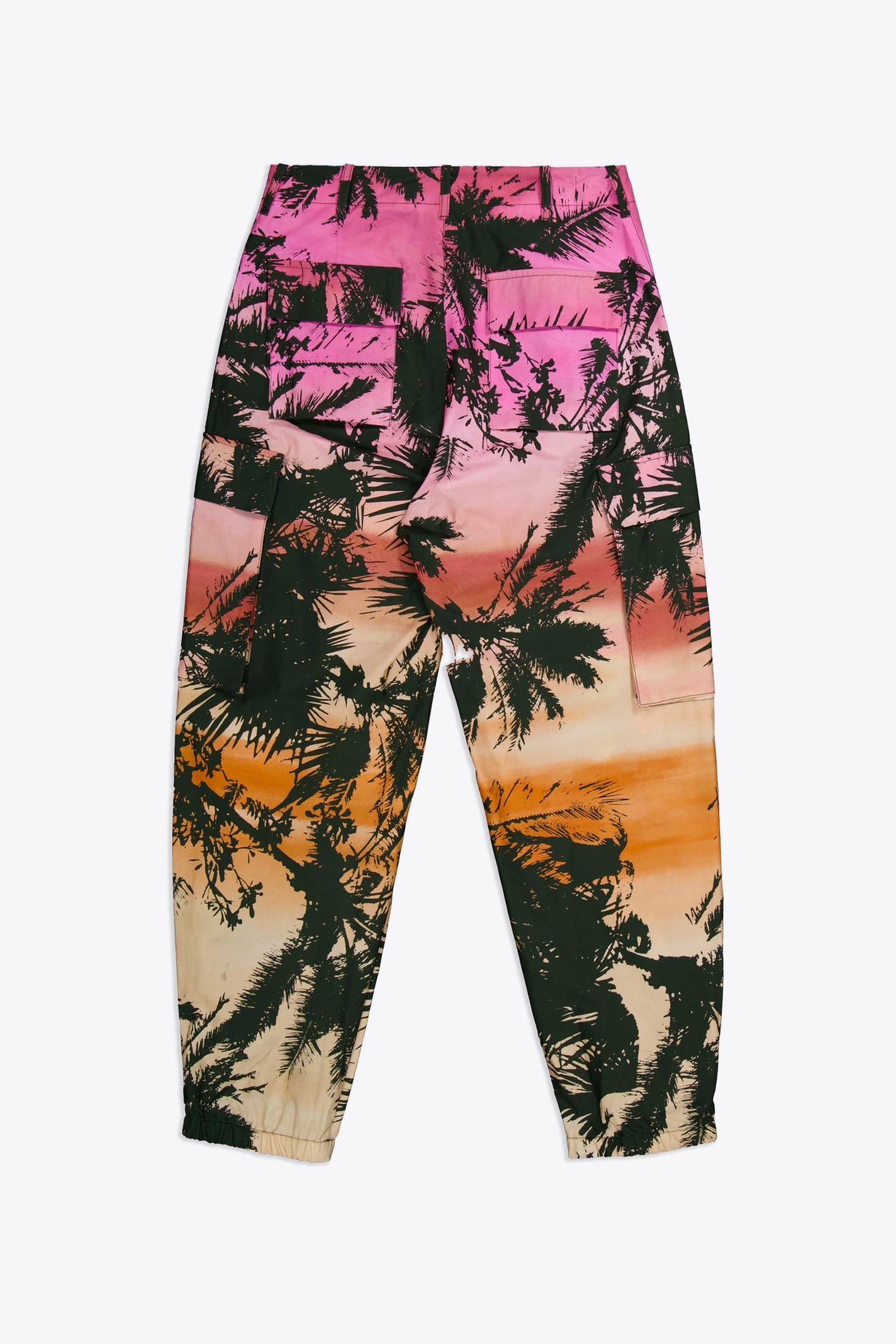 Shop Laneus Cargo Printed Trousers In Variante Unica