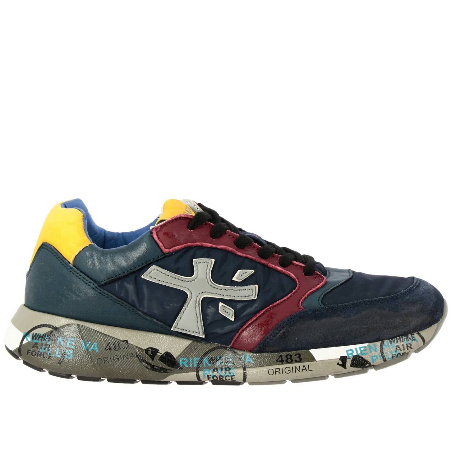 Premiata Premiata Sneakers Zac Zac Premiata Sneakers In Leather And ...