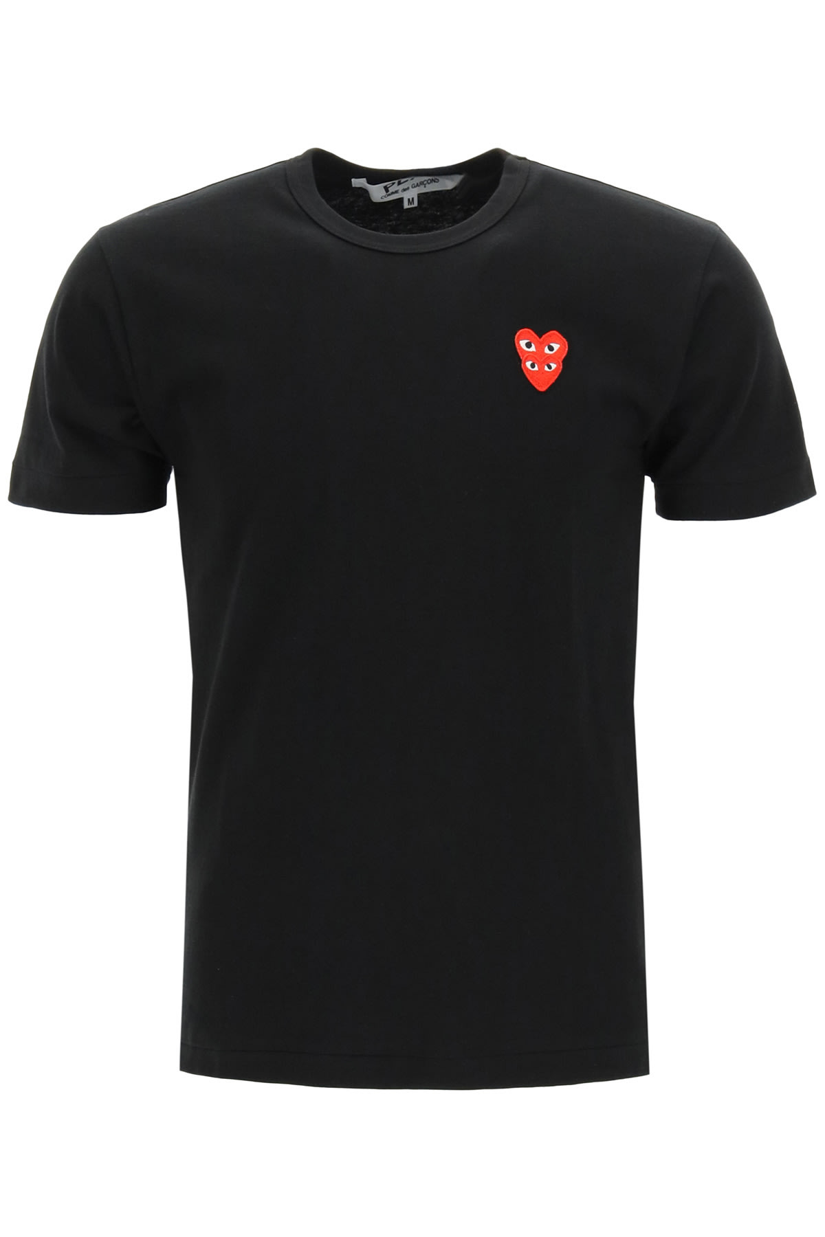 Comme des Garçons Shirt Boy Play T-shirt With Heart Logo Patch