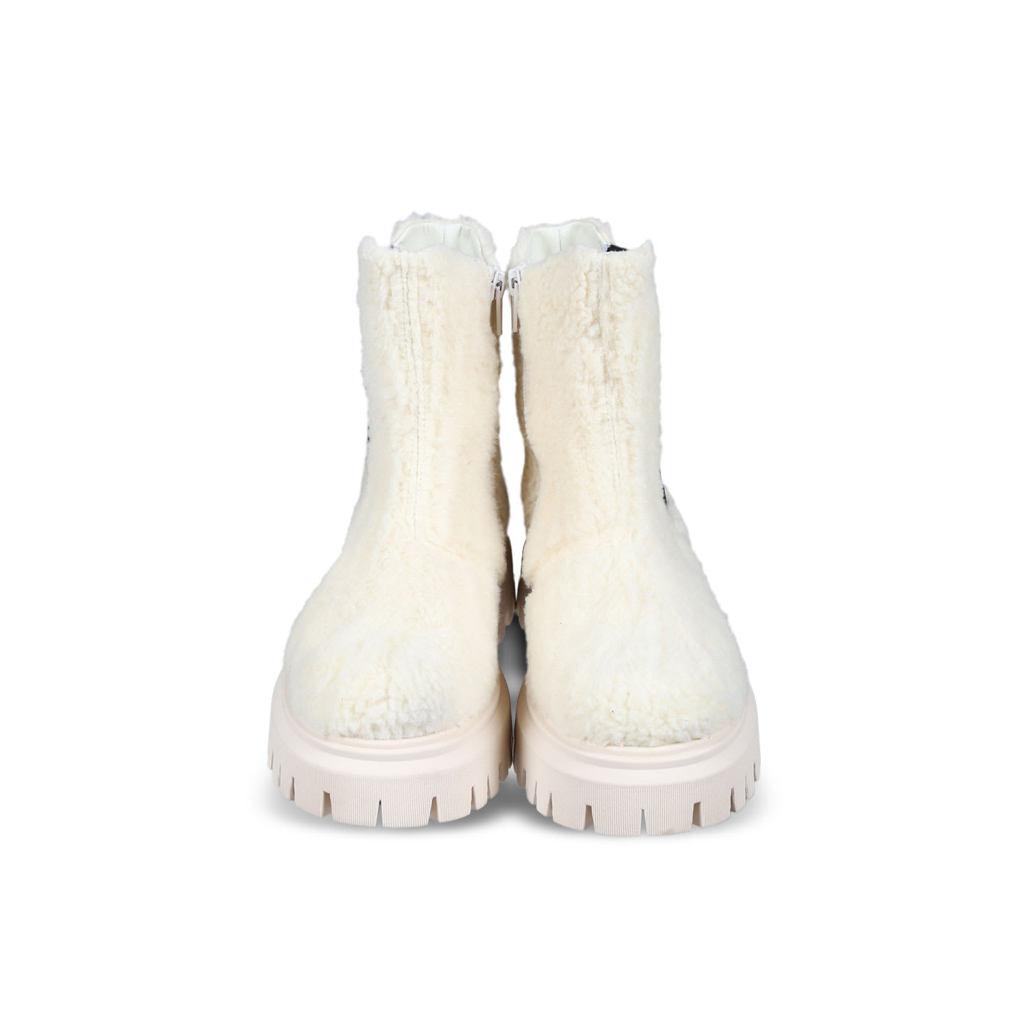 Marni Beige Ankle Boots For Girl With Logo In Beige