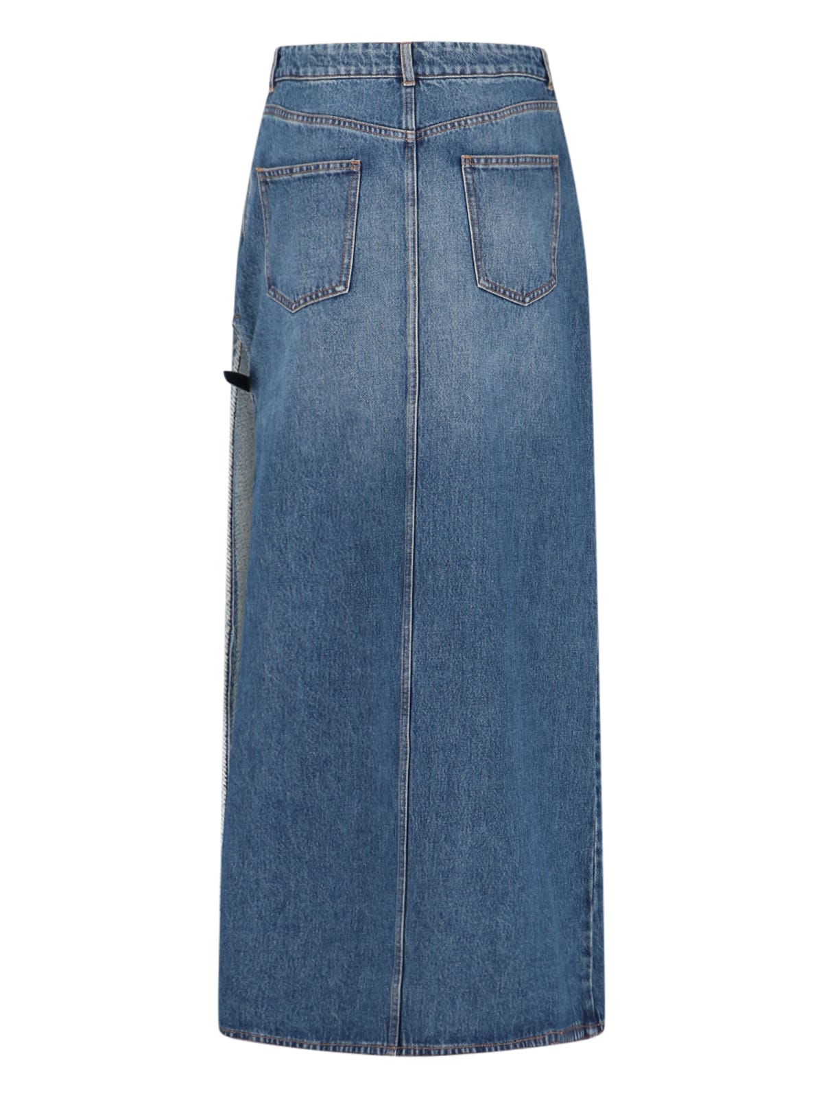 Coperni Garder Maxi Skirt In Blue