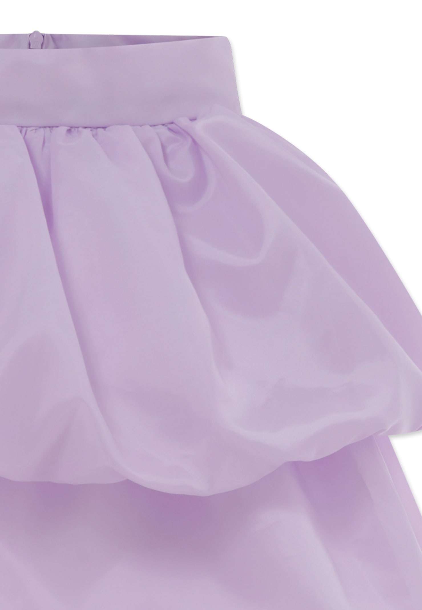 Caroline Bosmans Flared Skirt In Purple