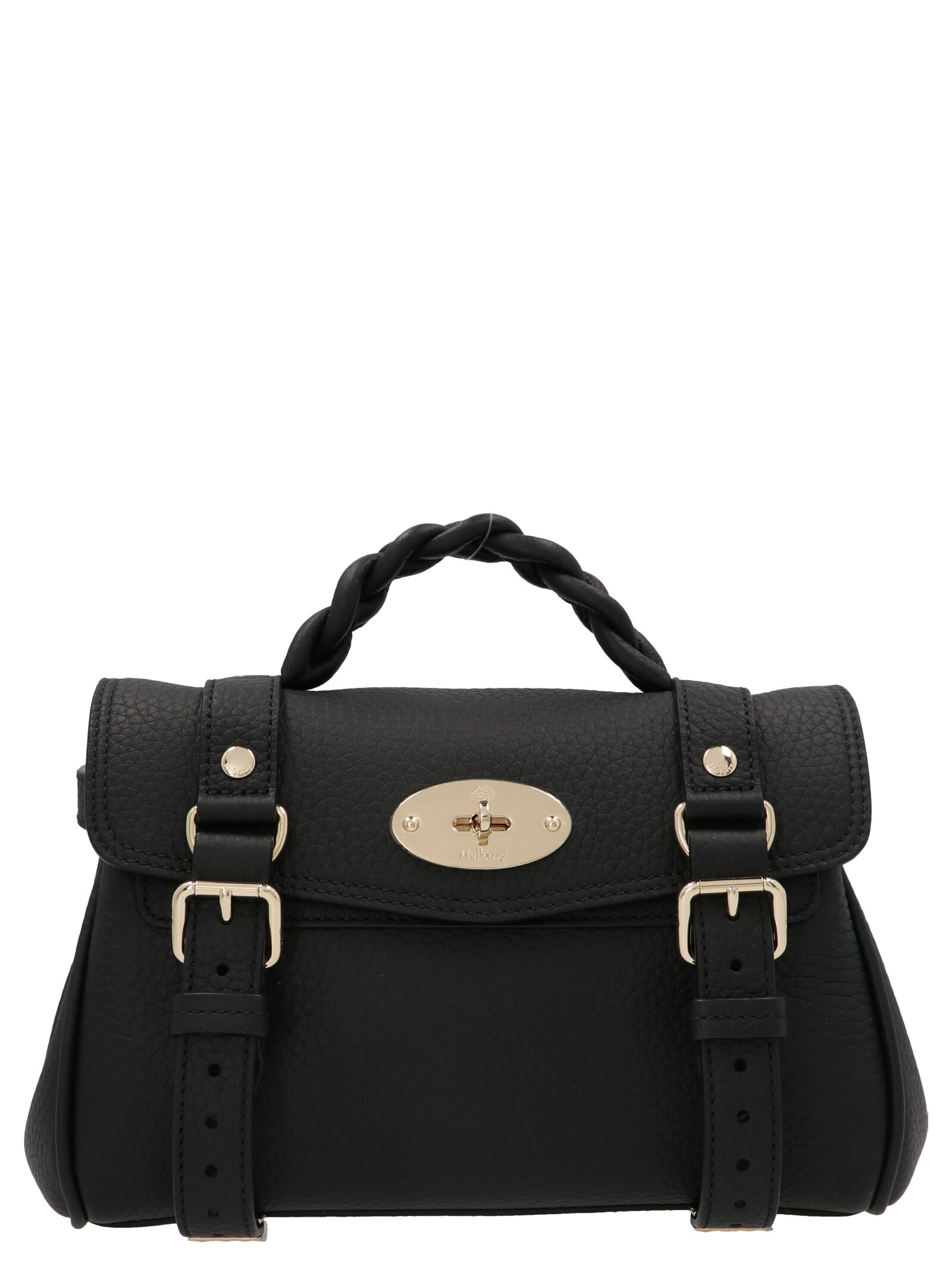 Mulberry Alexa Mini Handbag In Black