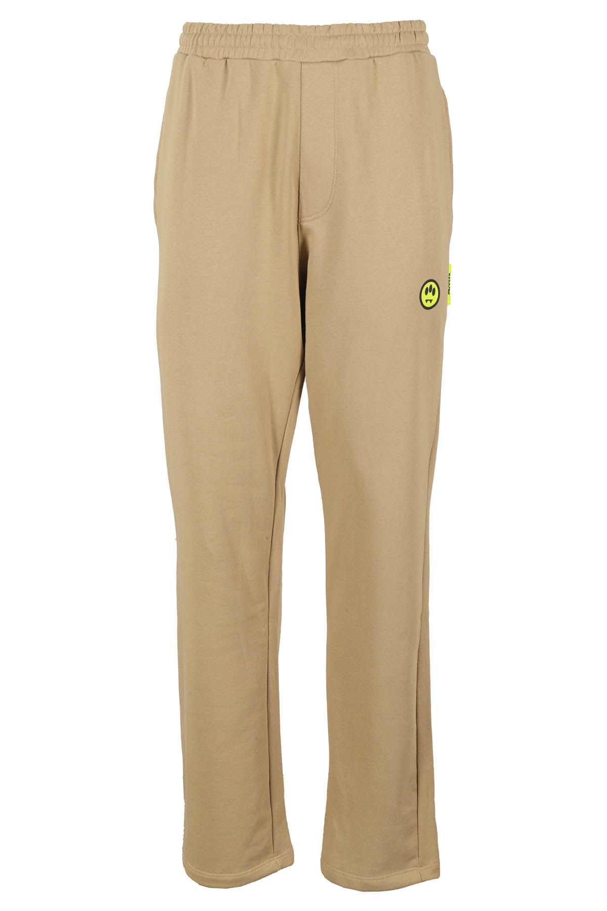 Burnt Sand Track Pants With Logo