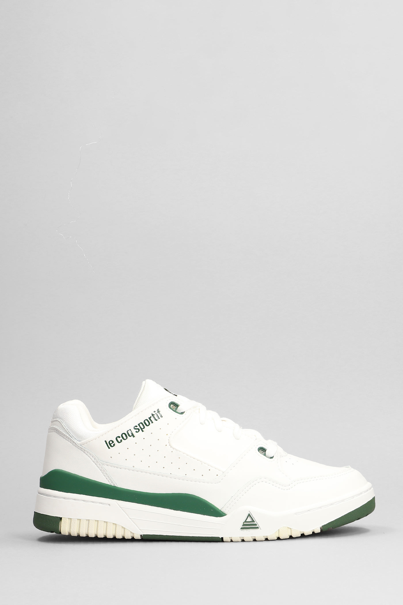 LE COQ SPORTIF LCS T1000 SNEAKERS IN WHITE LEATHER