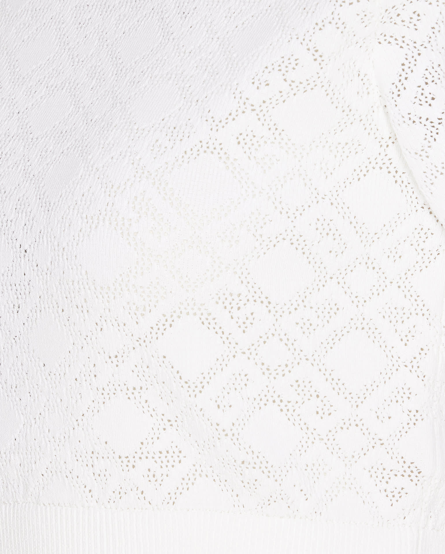 Givenchy Cropped Monogram Top In White