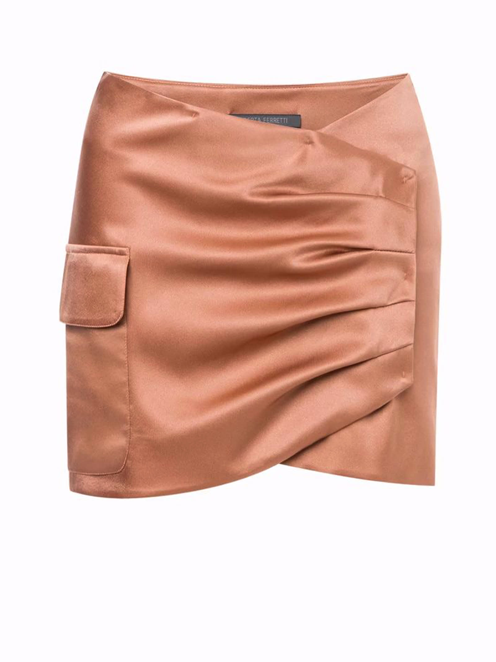 Satin Miniskirt