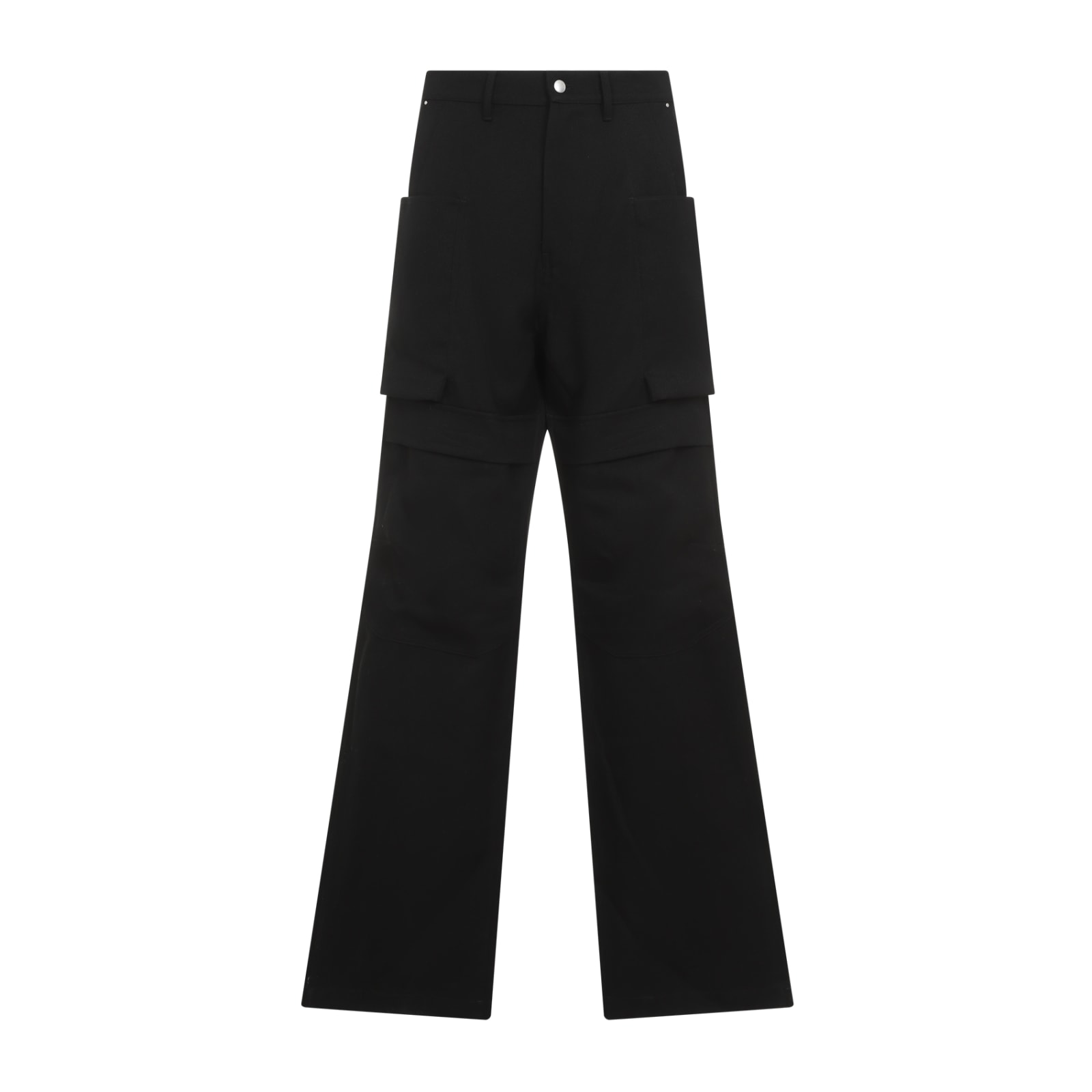 Shop Rick Owens Stefan Cargo Jeans In Black