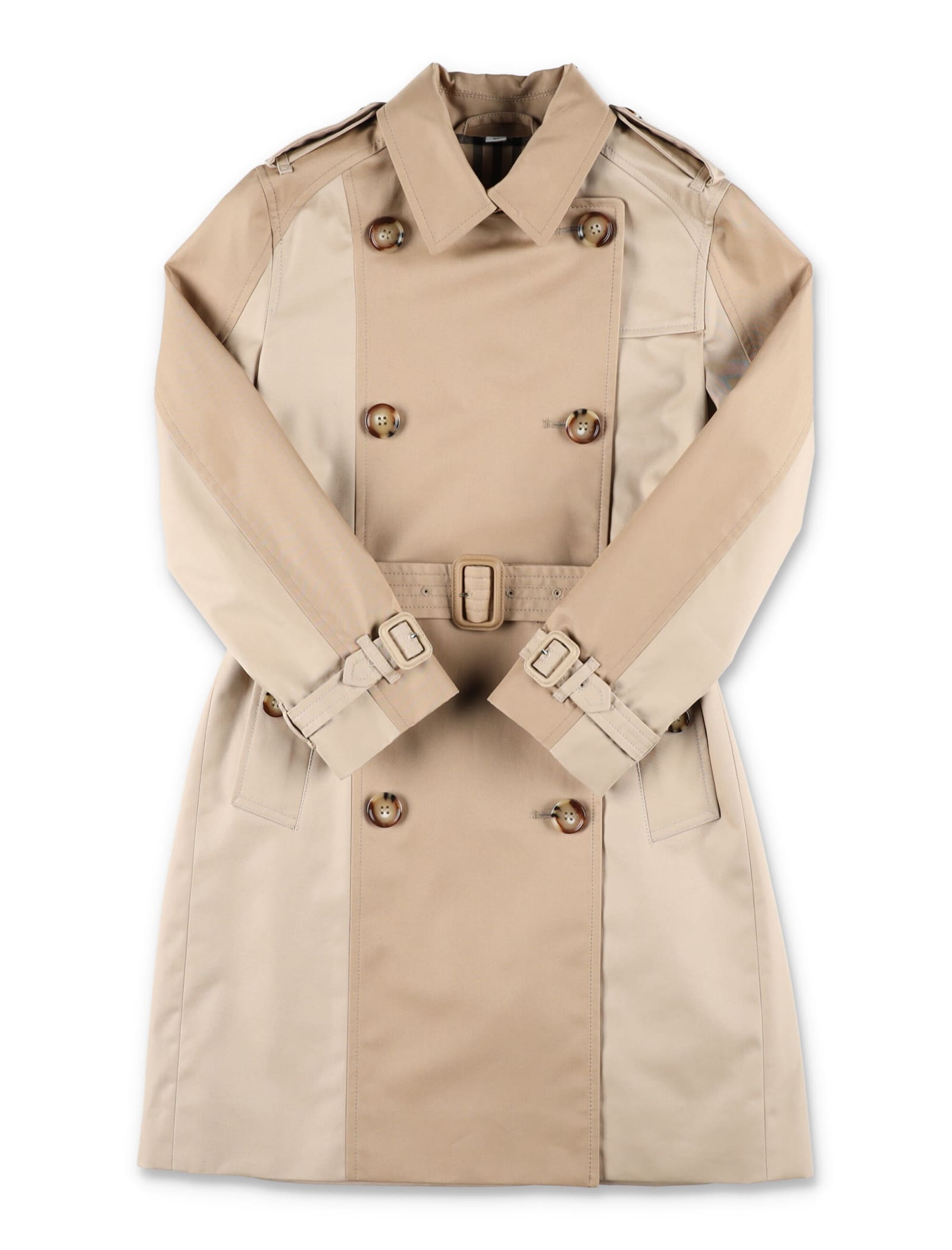 BURBERRY TWO TONE TRENCH COAT