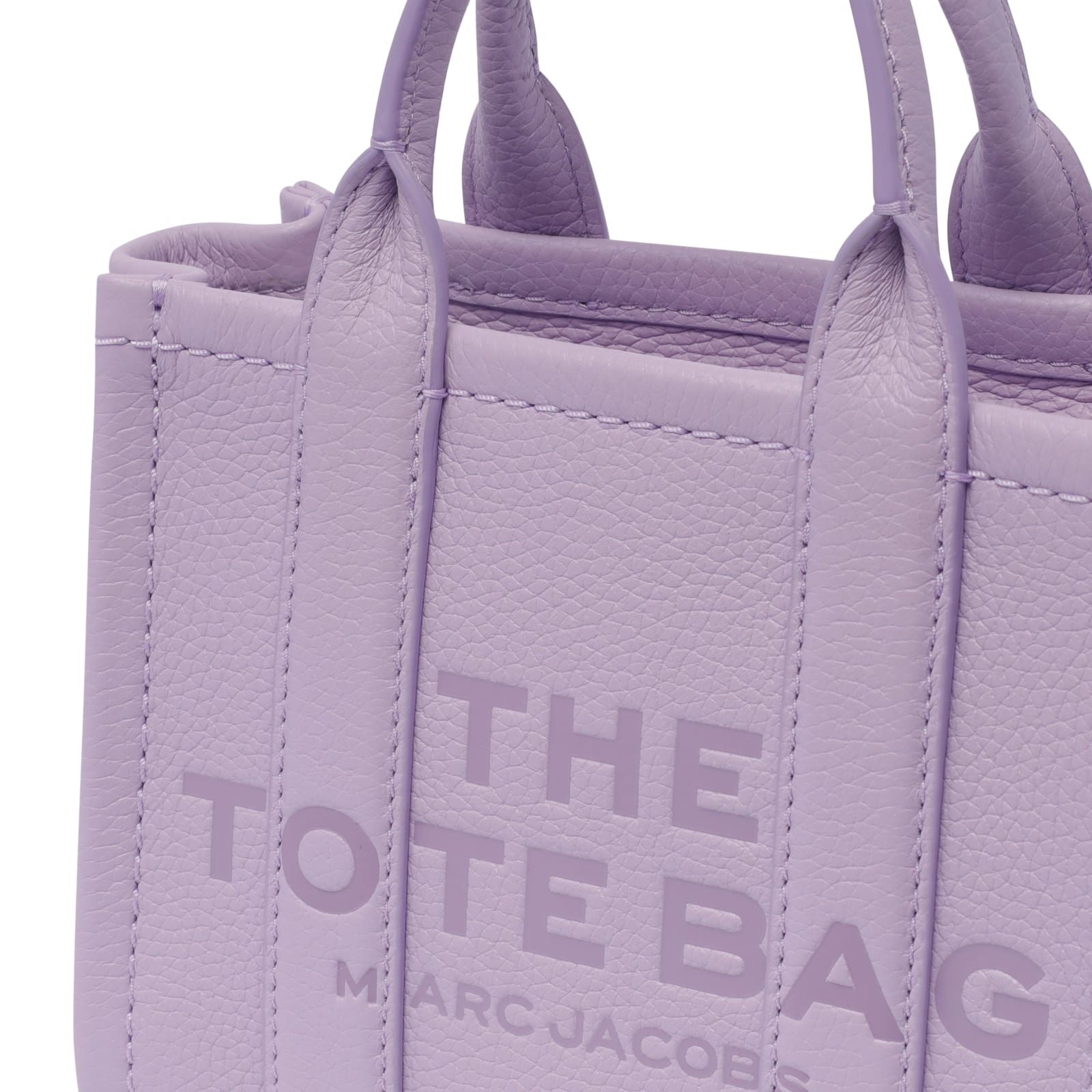 Shop Marc Jacobs The Mini Tote Bag In Purple