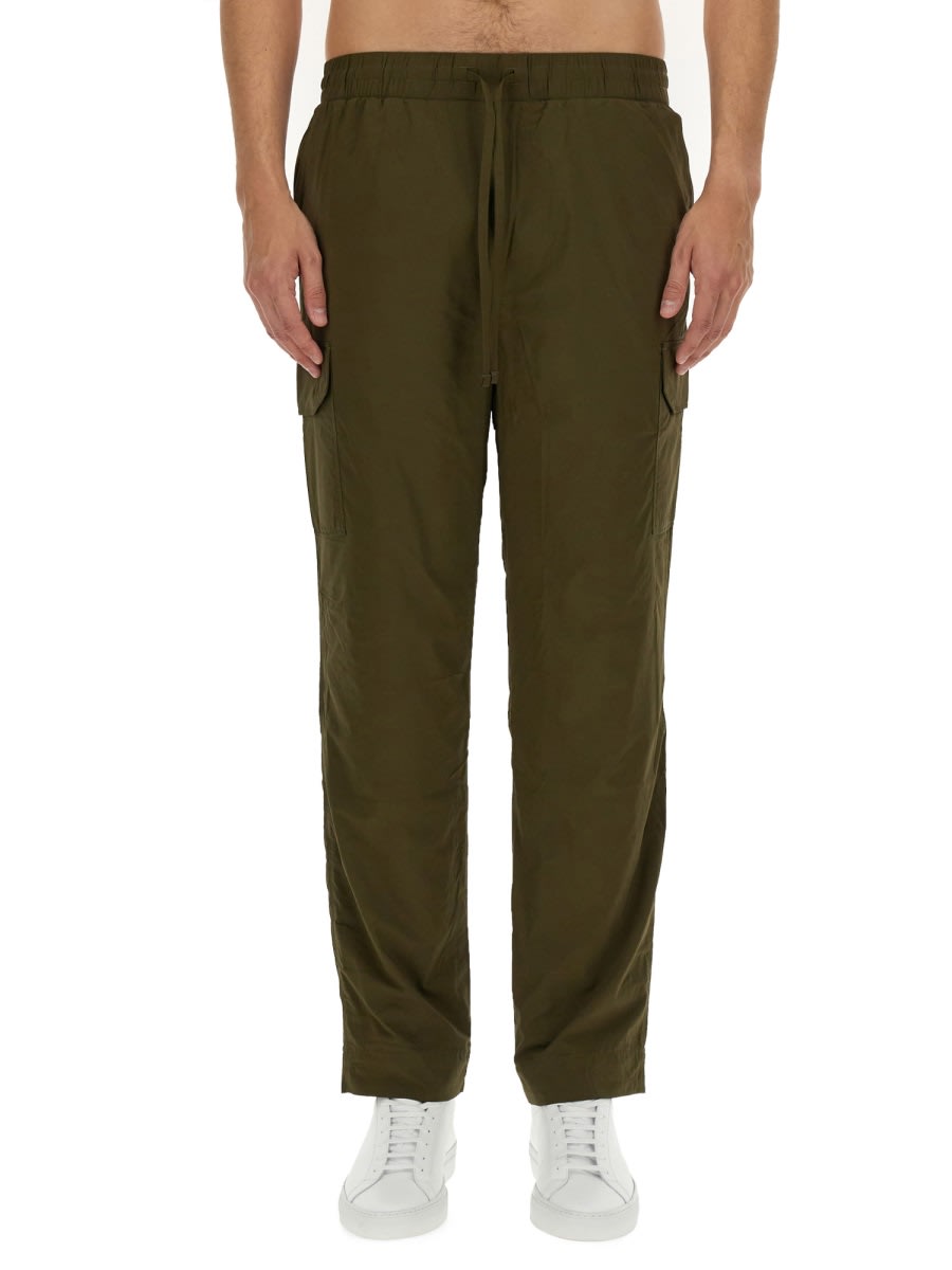 Shop Canada Goose Nylon Pants In Military Green