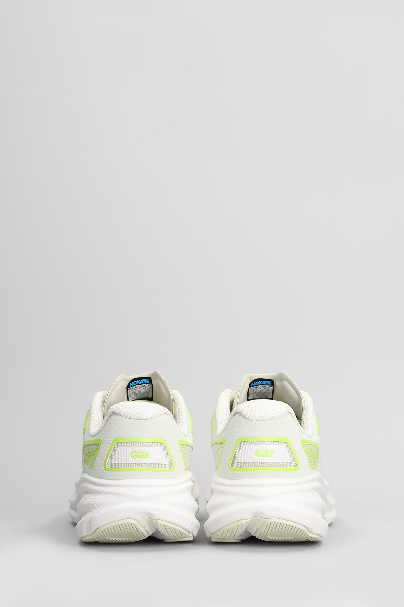 Hoka Clifton One9 Mesh-panel Sneakers In White