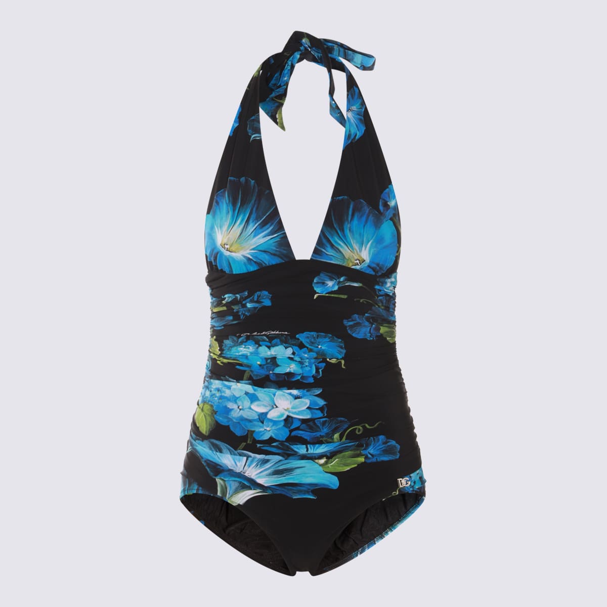 Black, Blue And Green Swimsuit