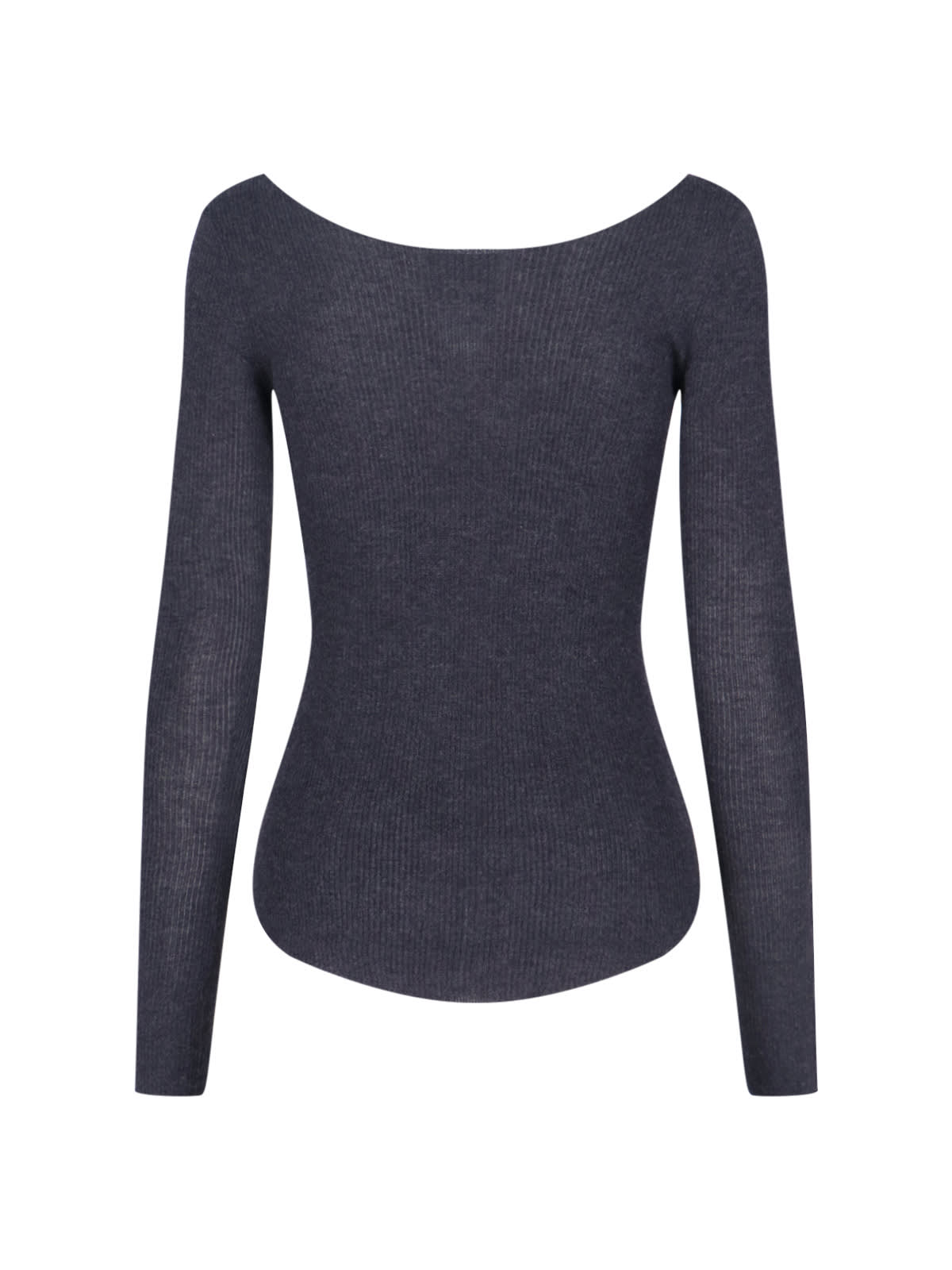 Isabel Marant Cashmere And Silk Blend Sweater In Gray